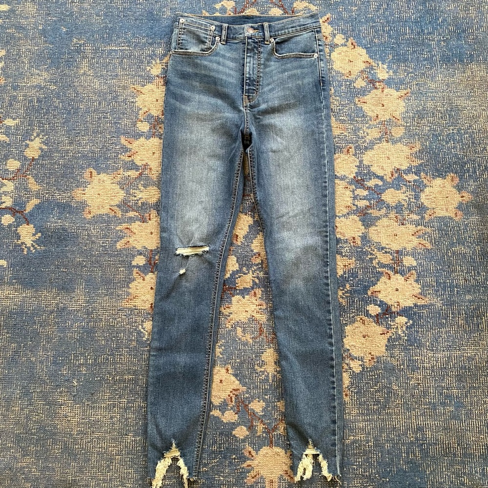 NWOT Happy X Nature High Rise Skinny Jeans 28